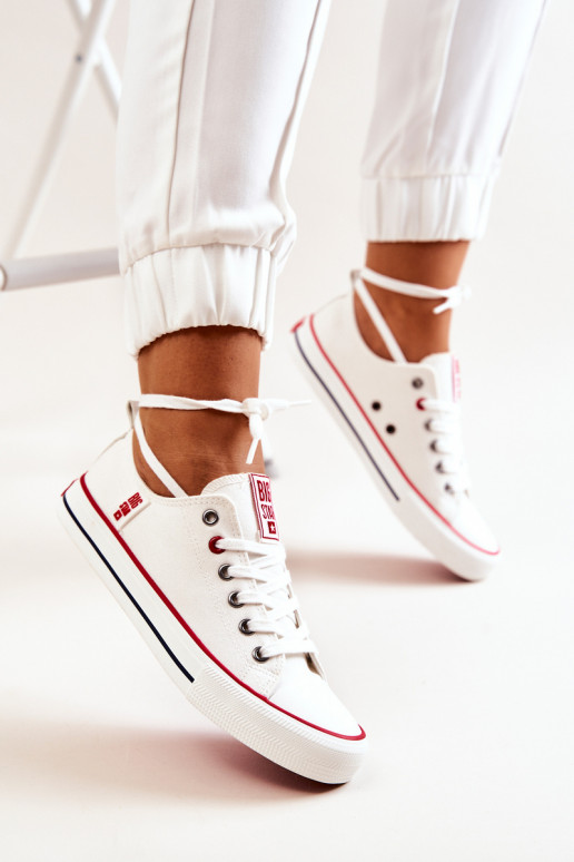 Moteriškas  laisvalaikio batai BIG STAR JJ274123 baltos spalvos