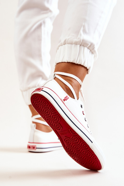 Moteriškas  laisvalaikio batai BIG STAR JJ274123 baltos spalvos