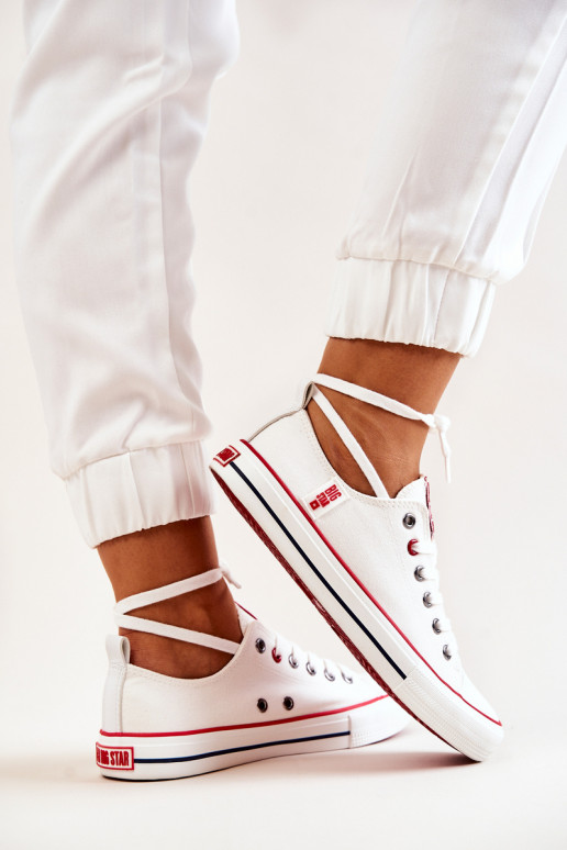 Moteriškas  laisvalaikio batai BIG STAR JJ274123 baltos spalvos