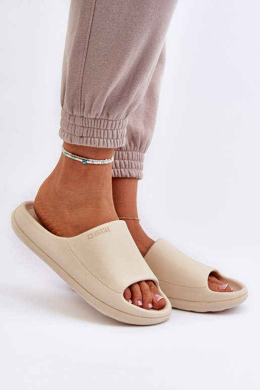 Smėlio spalvos moteriškos šlepetės... Smėlio spalvos moteriškos šlepetės...