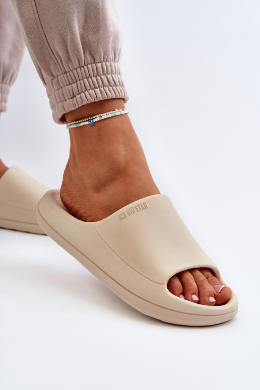 Smėlio spalvos moteriškos šlepetės... Smėlio spalvos moteriškos šlepetės...