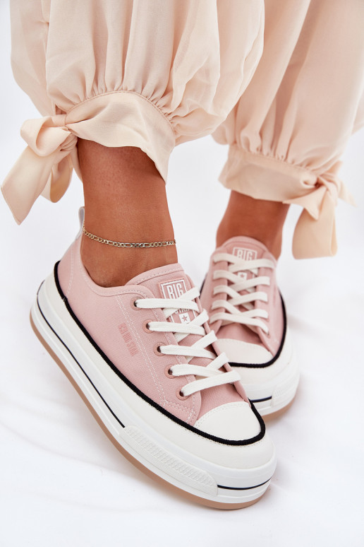 Moteriški batai Big Star NN274207 rožiniai