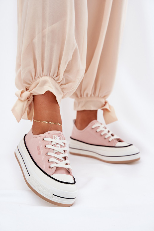 Moteriški batai Big Star NN274207 rožiniai