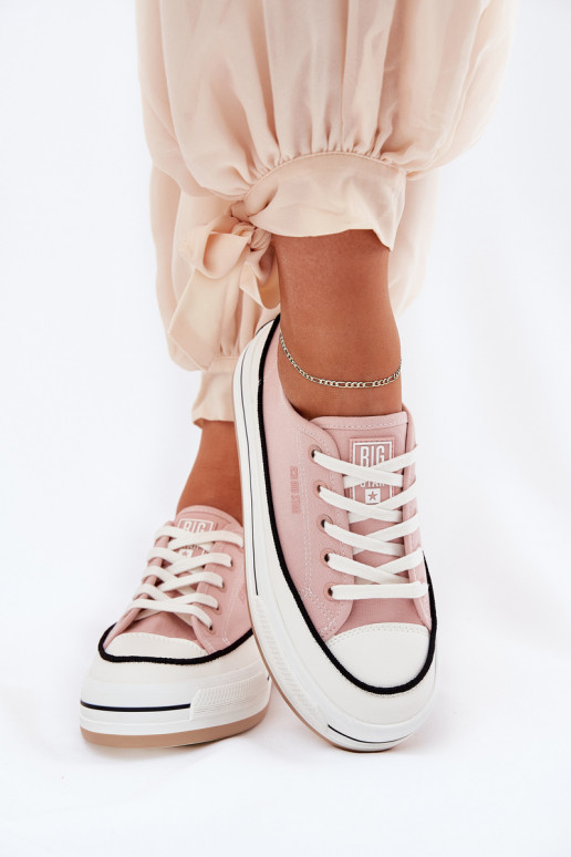 Moteriški batai Big Star NN274207 rožiniai