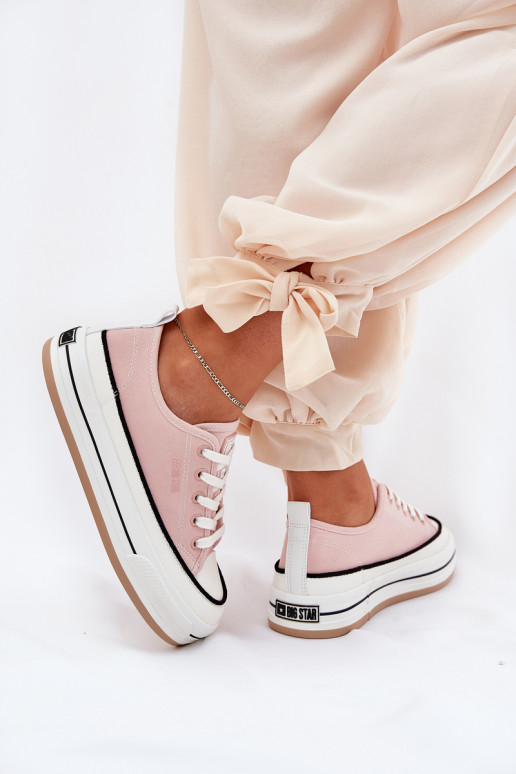 Moteriški batai Big Star NN274207 rožiniai