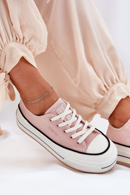 Moteriški batai Big Star NN274207 rožiniai