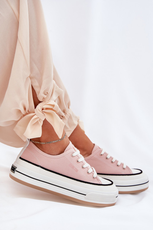 Moteriški batai Big Star NN274207 rožiniai