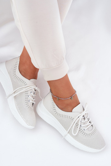 Oda sportiniai bateliai Moteriškas Vinceza 41472 baltos spalvos