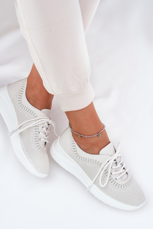 Oda sportiniai bateliai Moteriškas Vinceza 41472 baltos spalvos