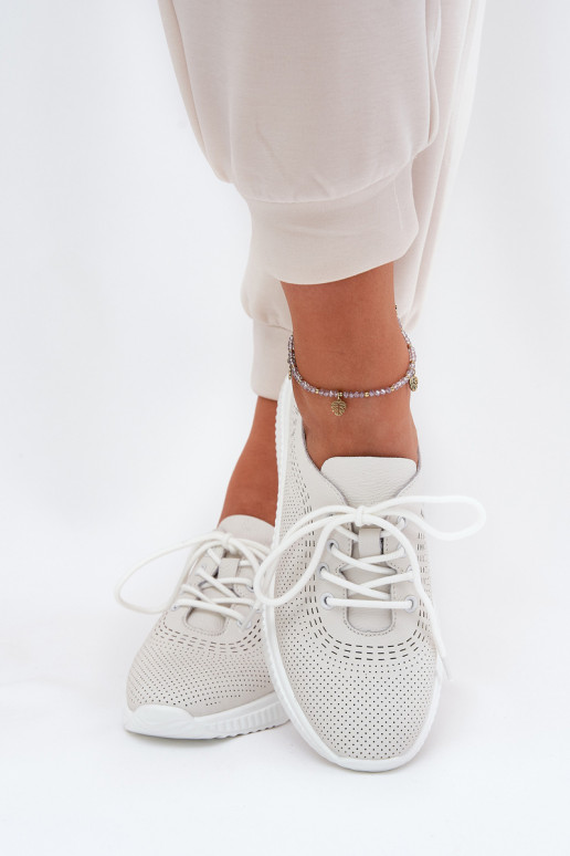 Oda sportiniai bateliai Moteriškas Vinceza 41472 baltos spalvos