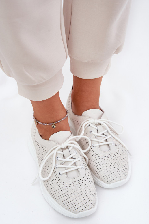 Oda sportiniai bateliai Moteriškas Vinceza 41472 baltos spalvos