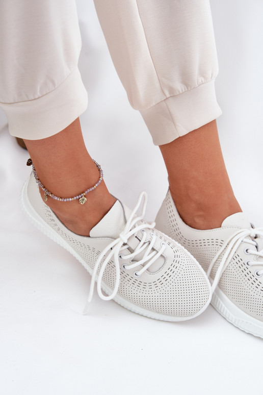 Oda sportiniai bateliai Moteriškas Vinceza 41472 baltos spalvos