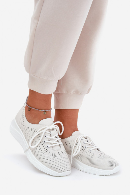 Oda sportiniai bateliai Moteriškas Vinceza 41472 baltos spalvos