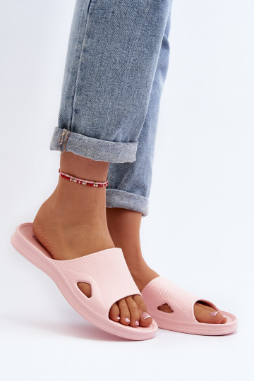 Klasikinio modelio Moteriškos šlepetės rožinės spalvos Juniria 2