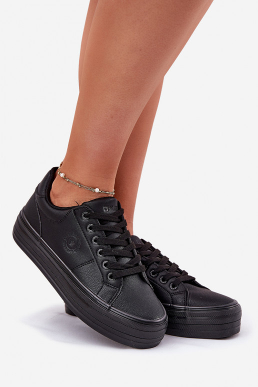 Eko Oda Laisvalaikio bateliai su platforma Big Star RR274299 juodos spalvos