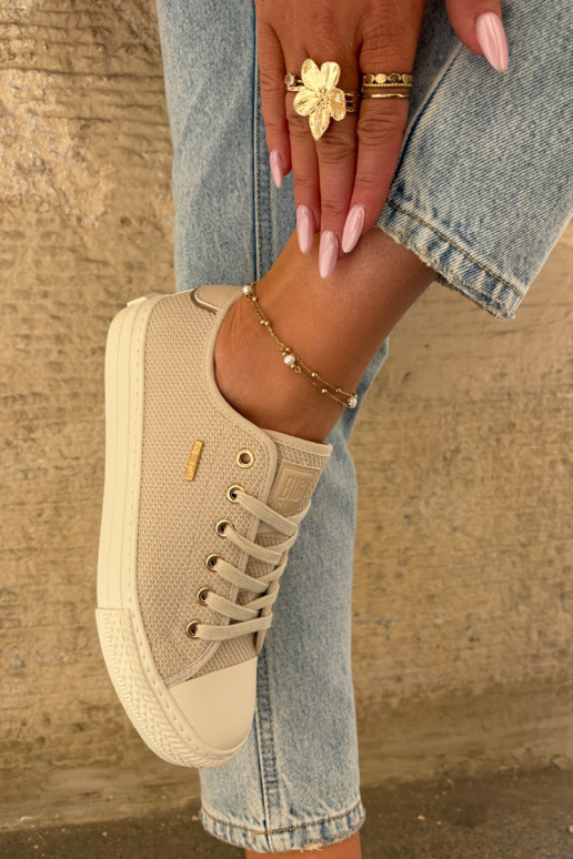  Laisvalaikio bateliai Big Star RR274767 smėlio spalvos