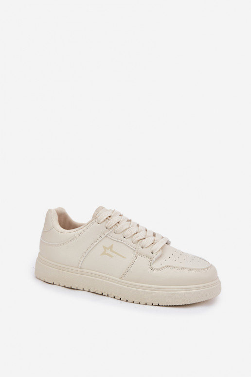 Sneakers modelio batai Moteriškas Big Star RR274A243 HI-POLY SYSTEM smėlio spalvos