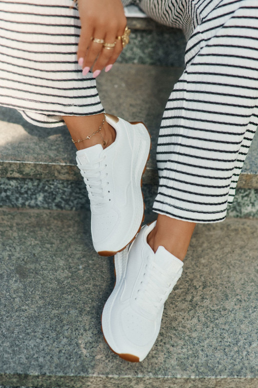 Sportiniai bateliai moterims Big Star RR274629 HI-POLY SYSTEM balti