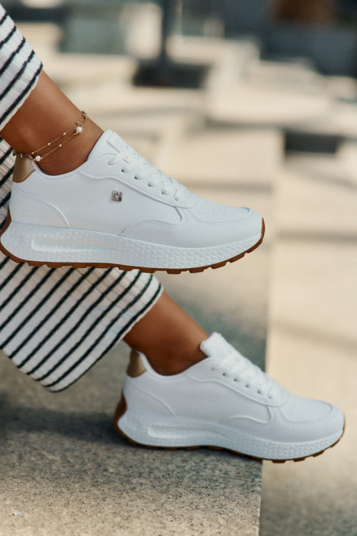 Sportiniai bateliai moterims Big Star RR274629 HI-POLY SYSTEM balti