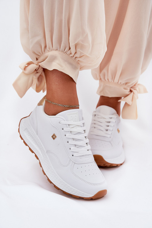 Sportiniai bateliai moterims Big Star RR274629 HI-POLY SYSTEM balti