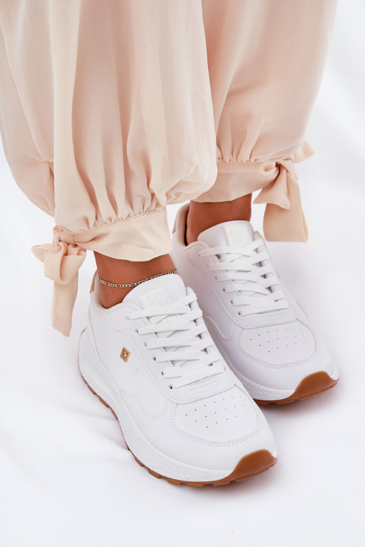 Sportiniai bateliai moterims Big Star RR274629 HI-POLY SYSTEM balti