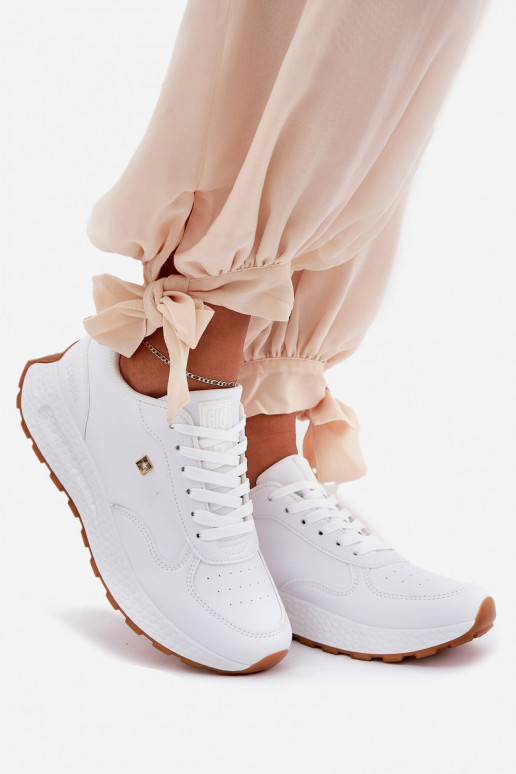 Sportiniai bateliai moterims Big Star RR274629 HI-POLY SYSTEM balti