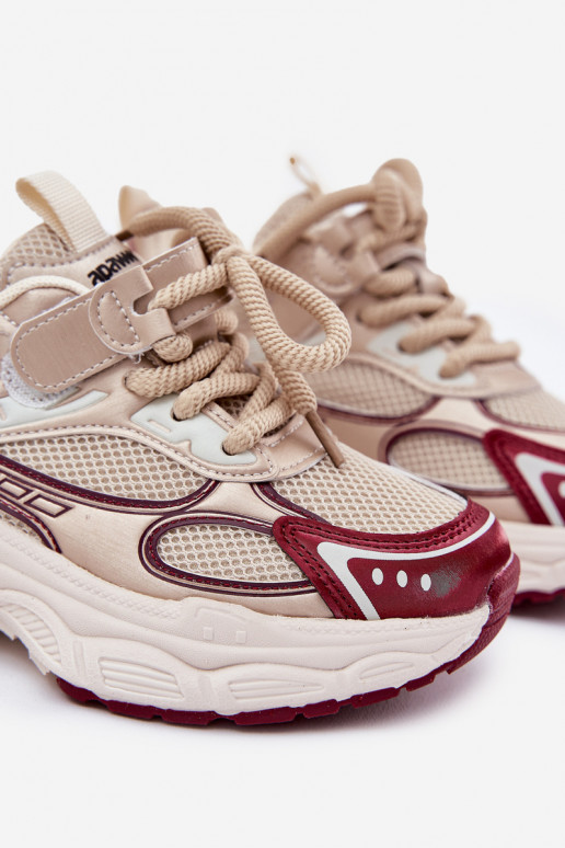 Sneakers modelio batai Vaikiški Ant storo pado aukso spalvos Xairana