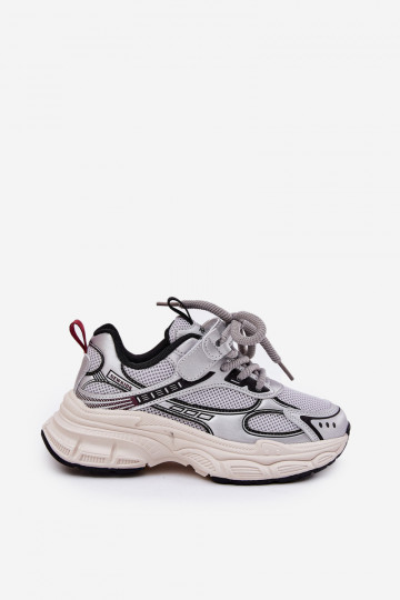 Sneakers modelio batai Vaikiški Ant storo pado sidabro spalvos Xairana 2