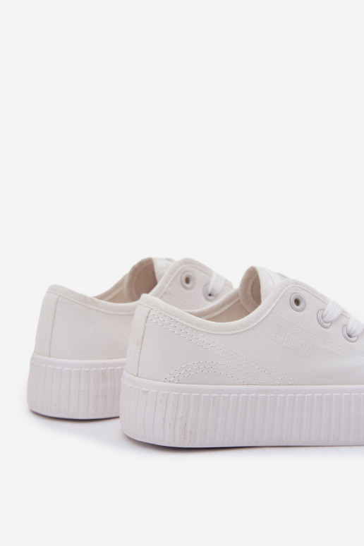 laisvalaikio batai Vaikiški su raišteliais Big Star RR374009 baltos spalvos