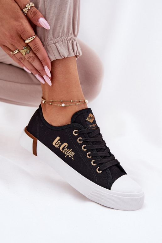 laisvalaikio batai  Moteriškas Lee Cooper LCIN-25-31-3427L juodos spalvos