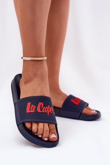 Moteriškos šlepetės Lee Cooper LCIN-25-07-3524L tamsiai mėlynos spalvos 2
