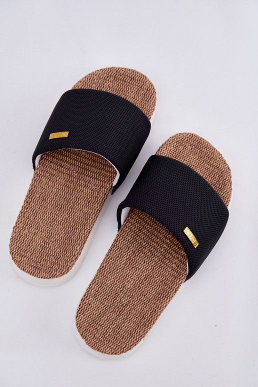 Moteriškos šlepetės Big Star RR274A108 juodos spalvos