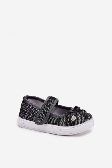 vaikiškos balerinukės su kaspinais juodos spalvos Amirinas