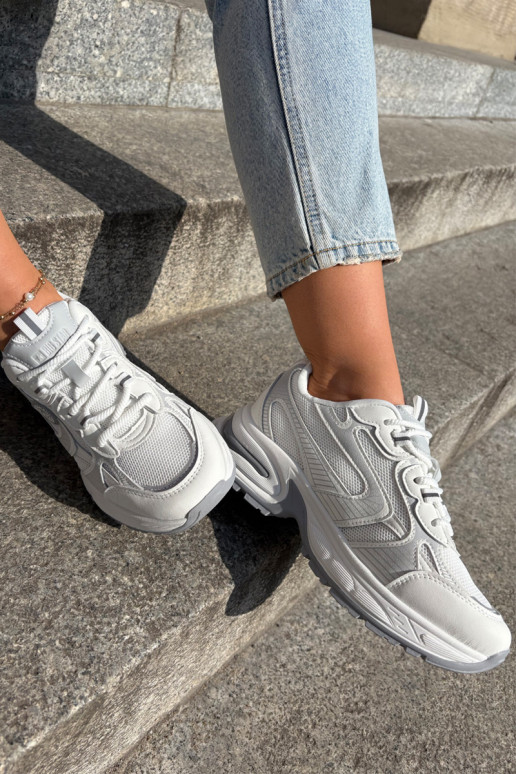 Sneakers modelio batai Moteriškas Big Star RR274A191 baltos spalvos Sneakers modelio batai Moteriškas Big Star RR274A191 baltos spalvos