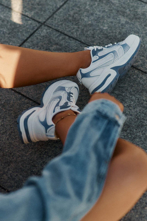 Sneakers modelio batai Moteriškas Big Star RR274A190 mėlynos spalvos