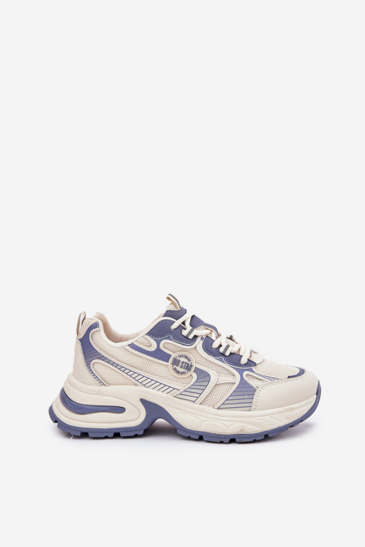 Sneakers modelio batai Moteriškas Big Star RR274A190 mėlynos spalvos