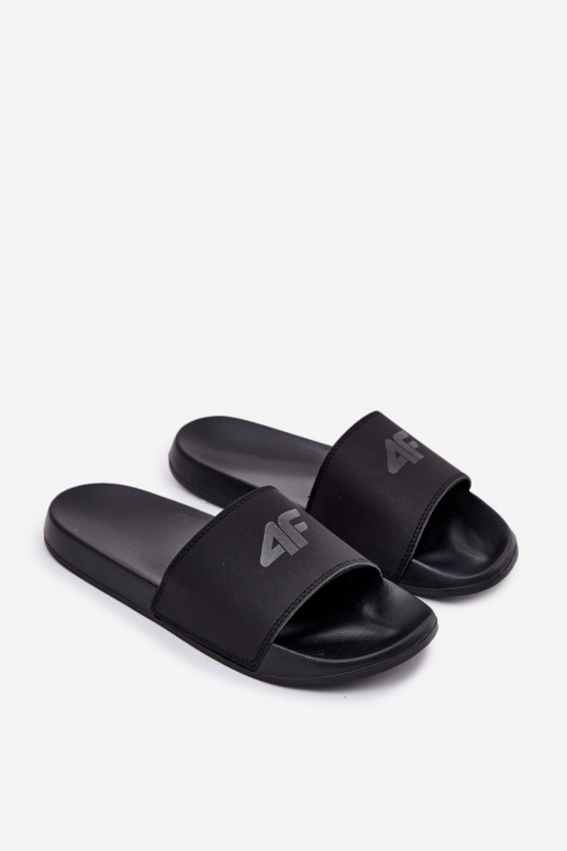 Šlepetės Vyriški 4F 4FRMM00FSLIM011-21S juodos spalvos