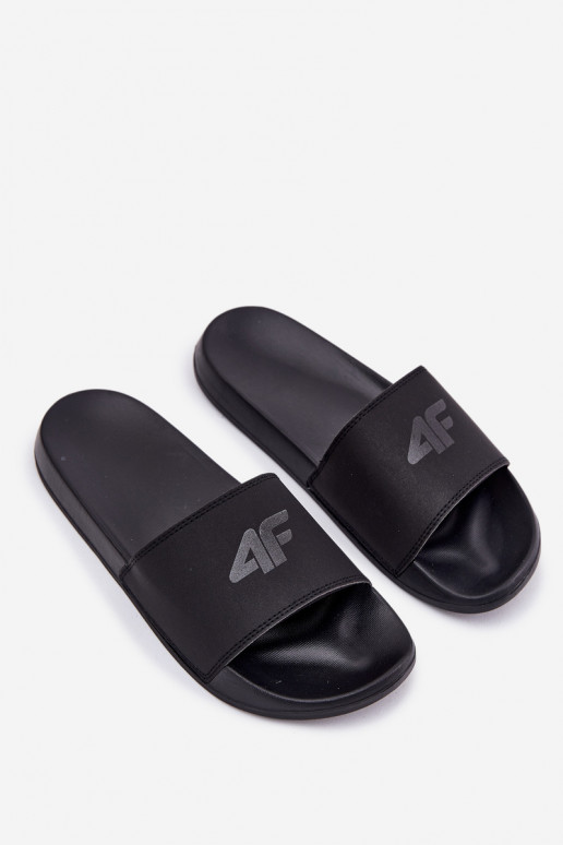 Šlepetės Vyriški 4F 4FRMM00FSLIM011-21S juodos spalvos