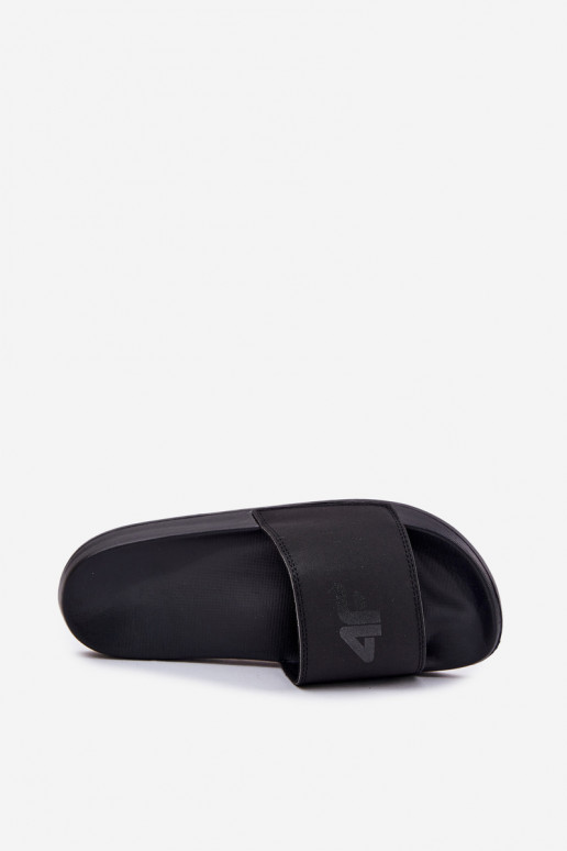 Šlepetės Vyriški 4F 4FRMM00FSLIM011-21S juodos spalvos