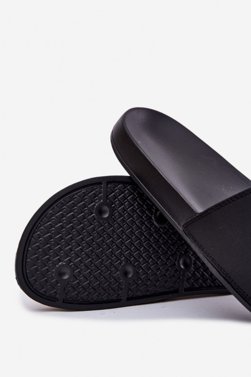 Šlepetės Vyriški 4F 4FRMM00FSLIM011-21S juodos spalvos