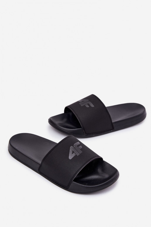 Šlepetės Vyriški 4F 4FRMM00FSLIM011-21S juodos spalvos