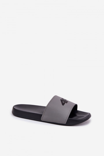 Šlepetės Vyriški 4F 4FRMM00FSLIM011-25S pilkos spalvos