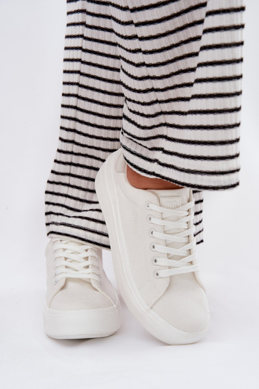  Laisvalaikio bateliai su platforma Big Star RR274463 baltos spalvos