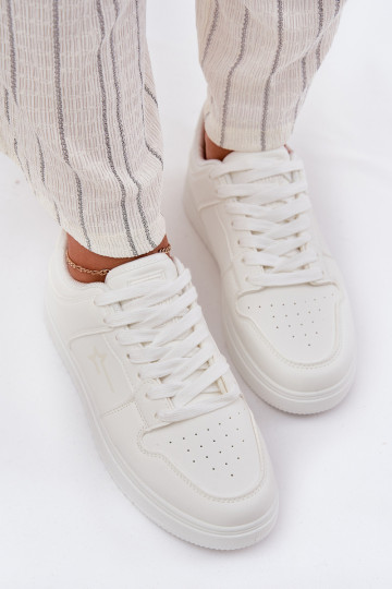 Sneakers modelio batai Moteriškas Big Star RR274A241 HI-POLY SYSTEM baltos spalvos