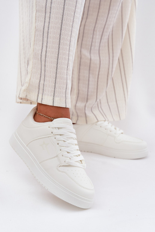 Sneakers modelio batai Moteriškas Big Star RR274A241 HI-POLY SYSTEM baltos spalvos