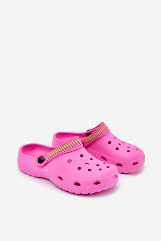 Lengvos šlepetės Lengvos šlepetės Vaikiški rožinės spalvos Tai turiranelia