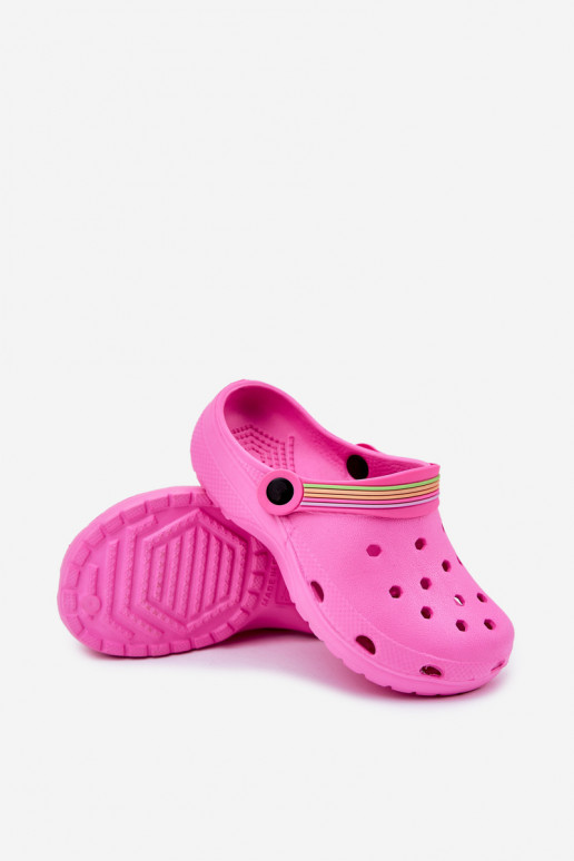 Lengvos šlepetės Lengvos šlepetės Vaikiški rožinės spalvos Tai turiranelia