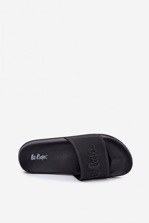 Šlepetės Vyriški Lee Cooper LCIN-25-07-3527M juodos spalvos