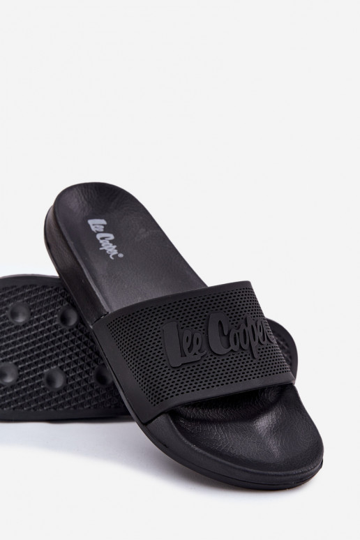 Šlepetės Vyriški Lee Cooper LCIN-25-07-3527M juodos spalvos