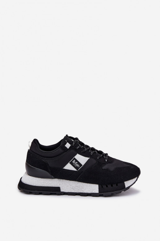 Sneakers modelio batai Vyriški su platforma Lee Cooper LCJ-25-03-3378M juodos spalvos